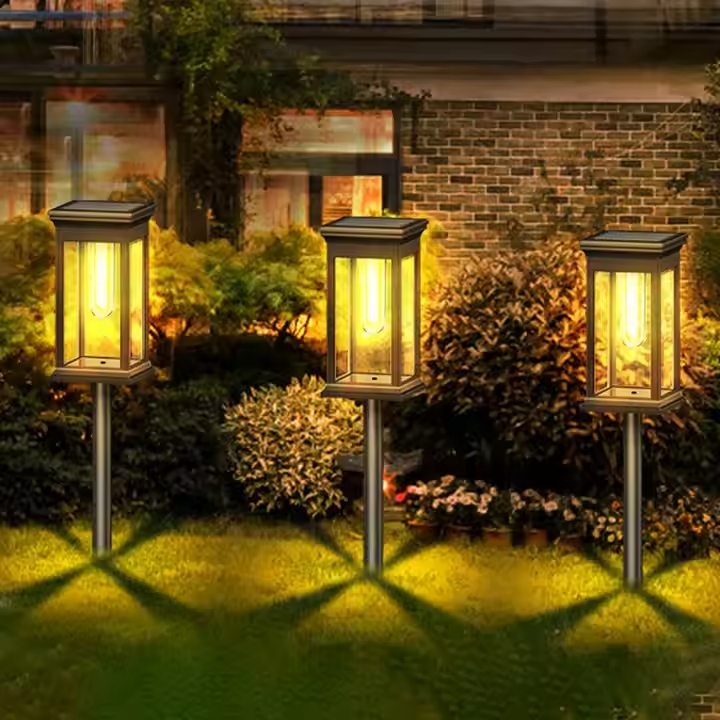 Solar UFO light and garden light